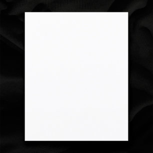 Schlichte Blank White Wedding Small Budget Einladu