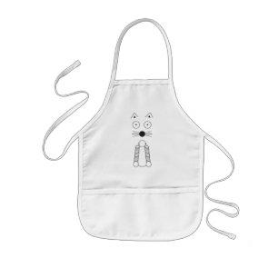 SCHLICHTE CAT KINDERSCHÜRZE
