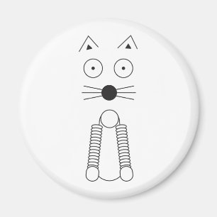 SCHLICHTE CAT MAGNET