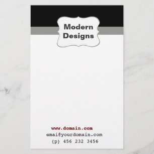 Schlichte Elegante moderne Designs Flyer