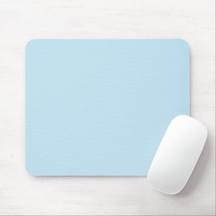 Schlichte Farbe solide trübe hellblau Mousepad