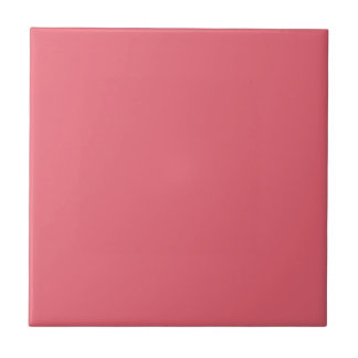 Schlichte Farbe Sun Kissed Coral rosa Fliese