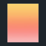 Schlichte Farbtöne - Gelb bis dunkelrosa Ober Flyer<br><div class="desc">Farbenfrohe Hintergrundfarbe gelb,  orange,  rot und rosa.</div>