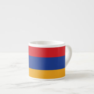 Schlichte Flagge Armeniens Espressotasse