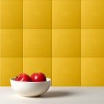 Schlichte-gelbe Gefriergelbe Fliese<br><div class="desc">Solid Farbe schlichte,  warme gelbe Freesia-Design.</div>