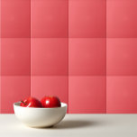 Schlichte, helle Koralle in fester Farbe Fliese<br><div class="desc">Solide Farbe schlichte helle Korallen Design.</div>
