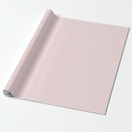 Schlichte, helle Rosa und weiße Streifen Geschenkpapier