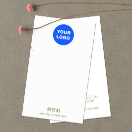 Schlichte Hinzufügen Ihrer Logo-Netzwerkkarte für