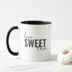 schlichte LIEBE SWEET LIEBE Tasse
