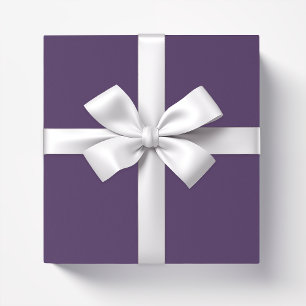 Schlichte, lila Acai-Beere in fester Farbe Geschenkpapier