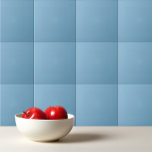 Schlichte Massivpastellblauer Fliese<br><div class="desc">Schlichtes massives pastellblaues Design.</div>