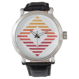 Schlichte, moderne Uhr im minimalistischen Design