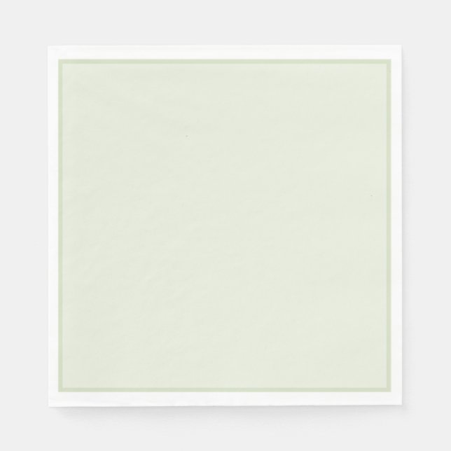 Schlichte Papierservietten (Vorderseite)