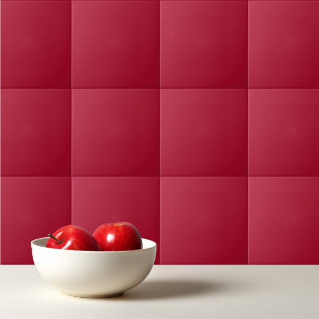 Schlichte Rot Barbados Cherry Fliese (Von Creator hochgeladen)