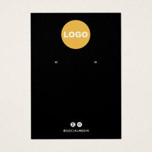 Schlichte Schwarze Karte für die Wiedergabe des Lo