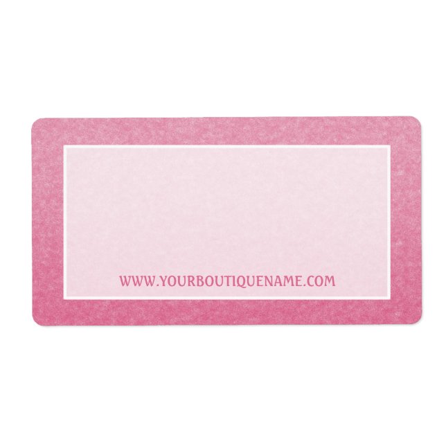 Schlichte und schlichte Hot Pink Grain Boutique (Vorne)
