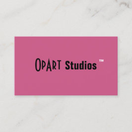 Schlichte Visitenkarten Visitenkarte