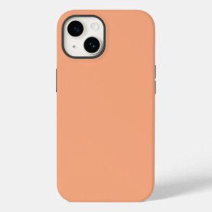 Schlichter Aprikosenpastellorange in fester Farbe Case-Mate iPhone 14 Hülle