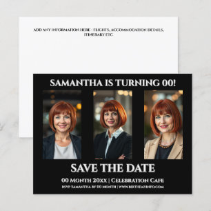 Schlichter Geburtstag eines Party im Alter von 3 F Postkarte