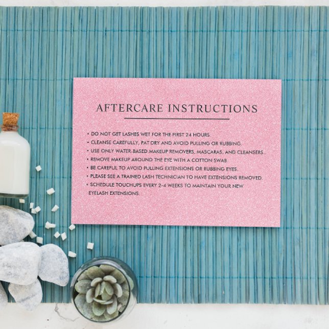 Schlichter Glitzer Augenbrauen-Augenbrauen-Nachsor Visitenkarte (Von Creator hochgeladen)