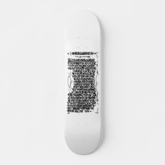 Schlichter "Heart Sutra Shakyo" Deck Skateboard