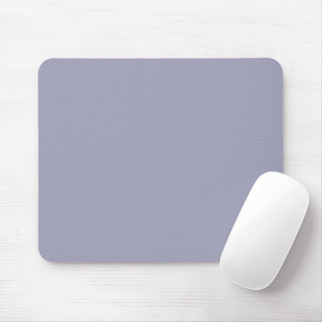 Schlichter Languid-Lavendel in fester Farbe Mousepad (Mit Mouse)