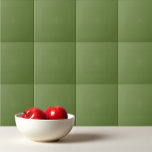 Schlichter Thymian-Blau Fliese<br><div class="desc">Solide Farbe schlicht thyme weise grün Design.</div>