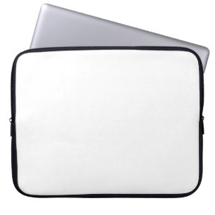 Schlichter weißer Hintergrund kein Bild individuel Laptopschutzhülle