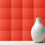Schlichtes Flamingo in kräftiger Farbe, hellrot Fliese<br><div class="desc">Schlichtes,  rotes Design in kräftiger Farbe.</div>