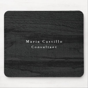 Schlichtes Graues Holz Minimalistisch Moderne Mousepad