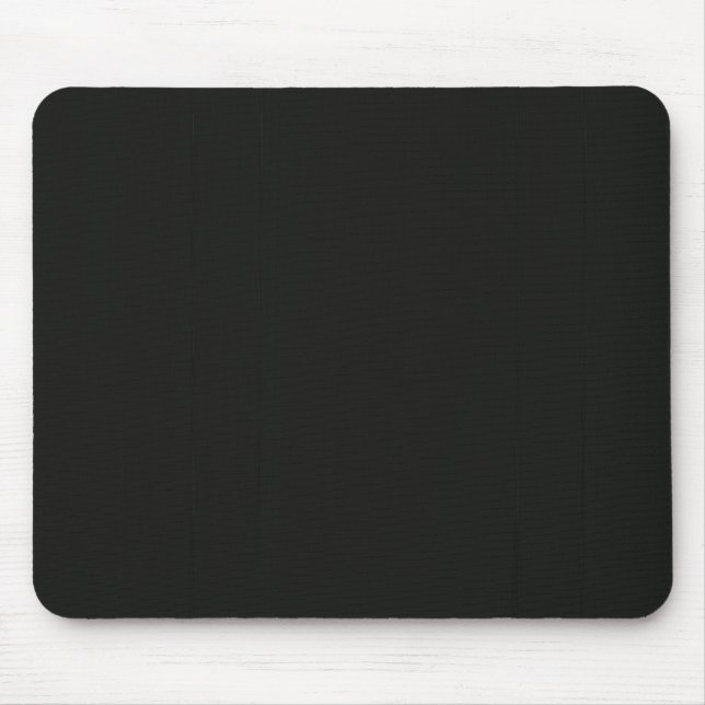 Schlichtes leeres schwarzes Grau DIY addieren Mousepad (Vorne)