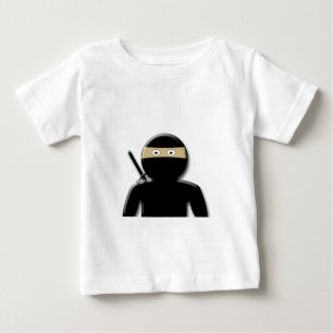 Schlichtes Ninja-Shirt Baby T-shirt