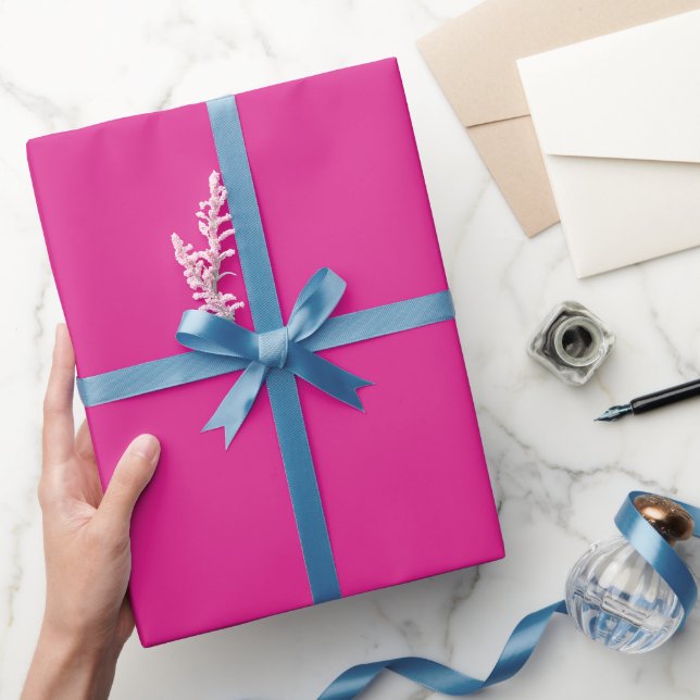Schlichtes Puppenstopp Farbton Geschenkpapier (Schenken)
