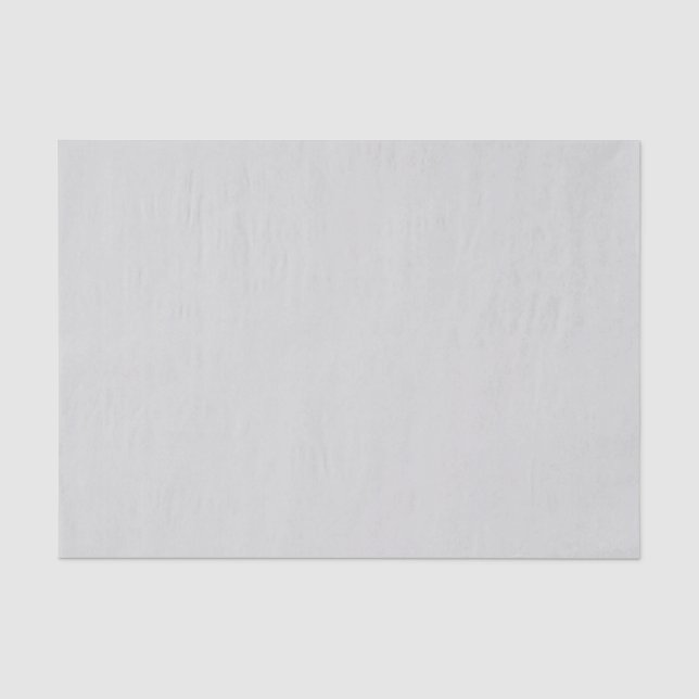 Schlichtes silbernes Grau-Geschenk-Seidenpapier Seidenpapier (Vorderseite)