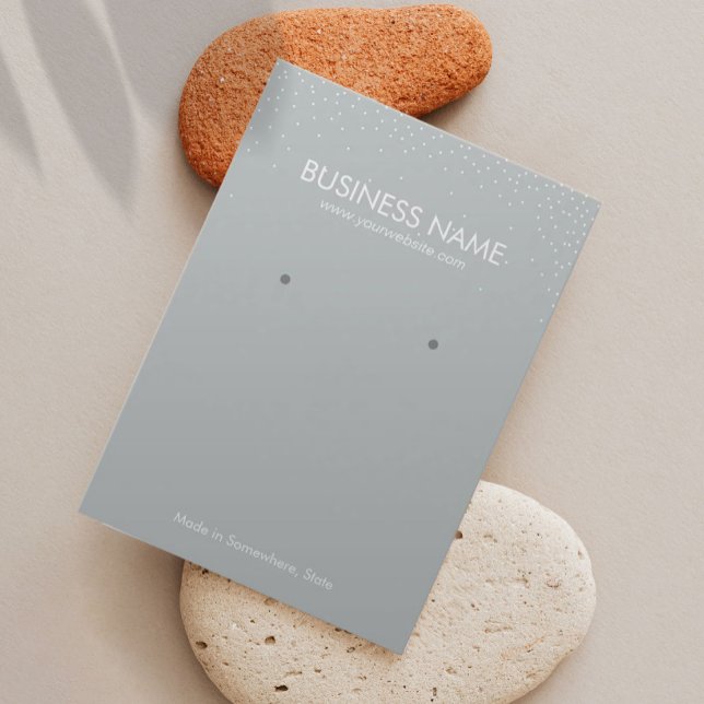 Schlichtes Silver Confetti Schmuckstück Earring Di (Von Creator hochgeladen)