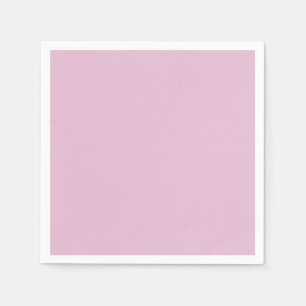 Schlichtes Süßrosa in fester Farbe Serviette