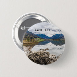 Schliersee Bayerischer See Panorama Souvenir Button