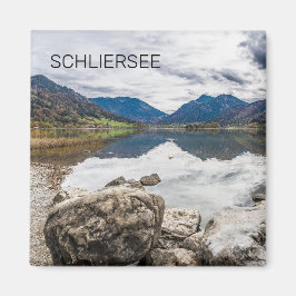 Schliersee Bayerischer See Panorama Souvenir Magnet
