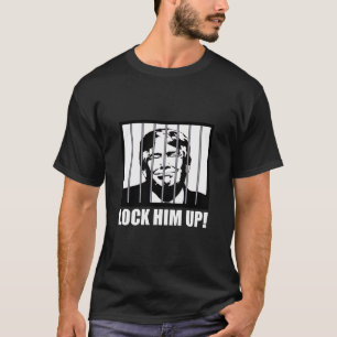 Schließ ihn auf! Anti-Trump-politischer Humor T-Shirt