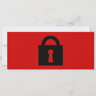 Schließ. Top Secret oder Confidential Icon.