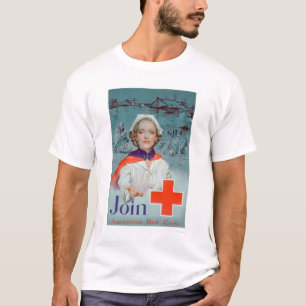 Schließe dich dem Roten Kreuz an - Krankenpfleger T-Shirt