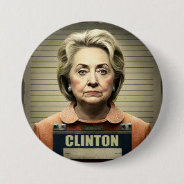 Schließe sie auf! - Hillary Clinton Button