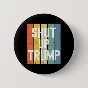Schließe Trump! Joe Biden Präsidentschaftsdebatte Button