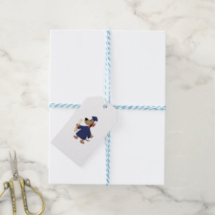 Schließen Hundeschlitter Geschenkanhänger