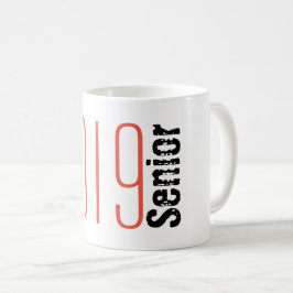 Schließen Senior Coffee Tasse - Klasse 2019