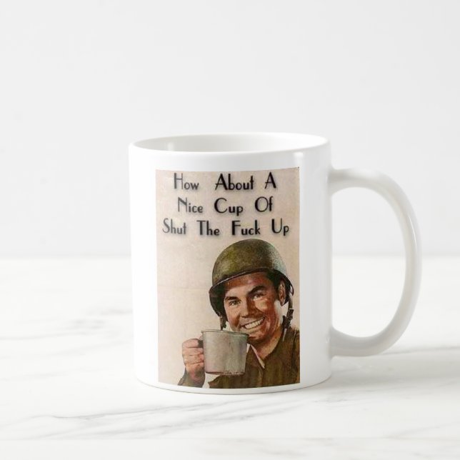Schließen Sie das F Kaffeetasse (Rechts)