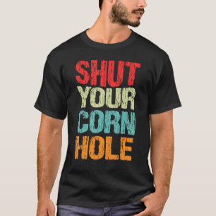 Schließen Sie den Corn Hole Bean bad Cornhole Play T-Shirt