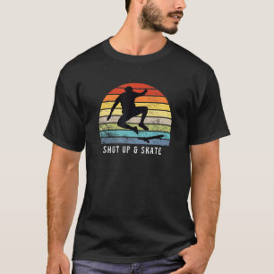 Schließen Sie den Skate Sunset Electric Longboard T-Shirt