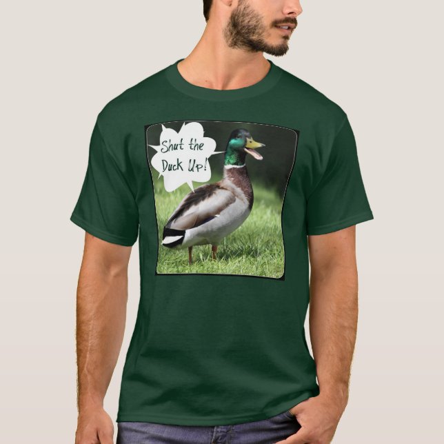 Schließen Sie die Ente T-Shirt (Vorderseite)