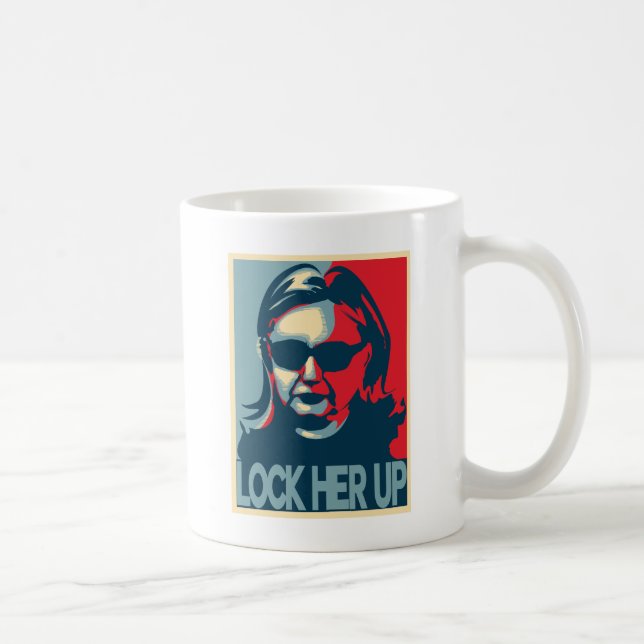 SCHLIESSEN Sie IHRE HOHE Tasse Anti-Hillary (Rechts)